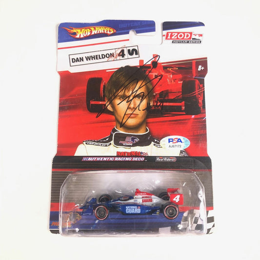 DAN WHELDON Signed Hot Wheels Toybox PSA/DNA Racing