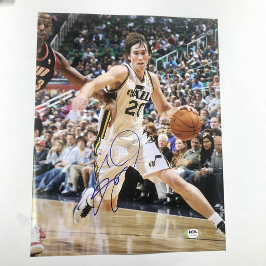 Gordon Hayward signed 11x14 photo PSA/DNA Jazz Autographed Celtics