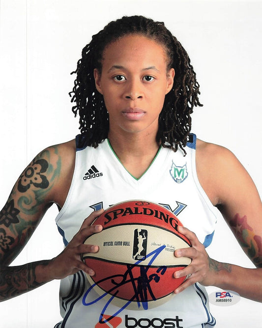 Seimone Augustus signed 8x10 photo PSA/DNA Minnesota Lynx Autographed