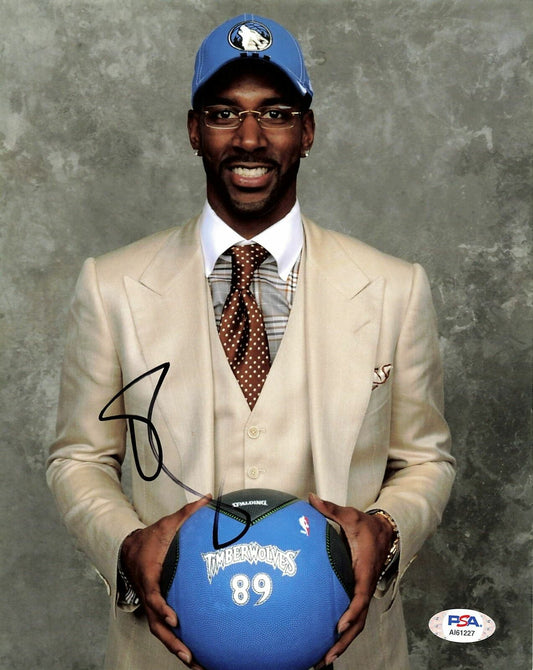 OJ Mayo signed 8x10 photo PSA/DNA Minnesota Timberwolves Autographed