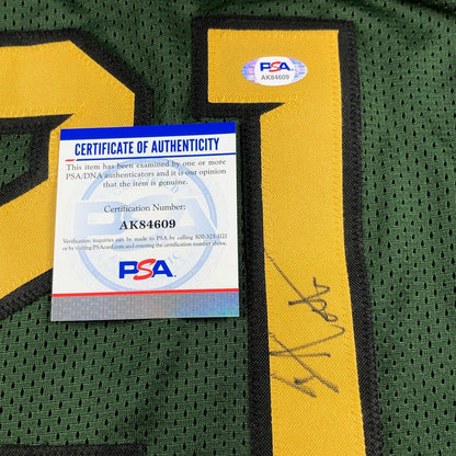 ISAIAH AUSTIN Signed Jersey PSA/DNA Baylor Autographed