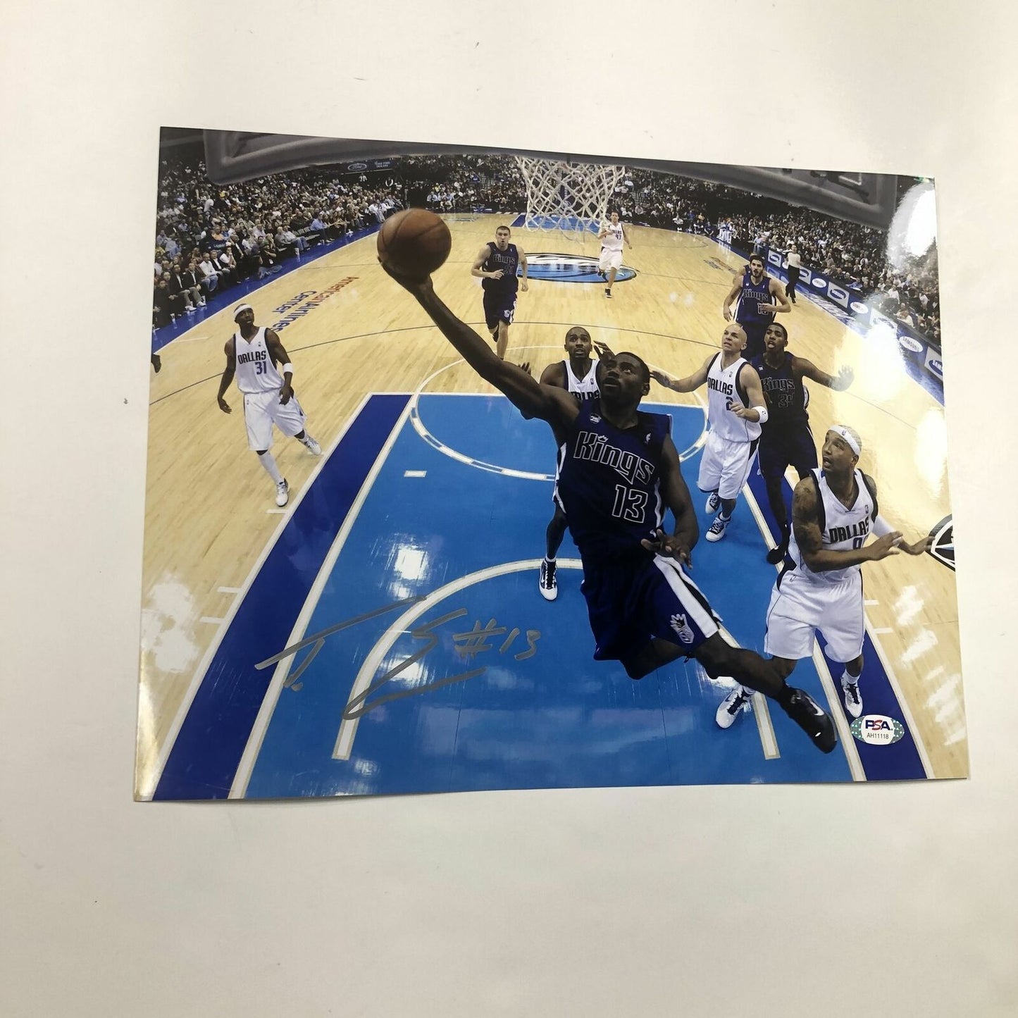 Tyreke Evans signed 11x14 photo PSA/DNA Sacramento Kings Autographed