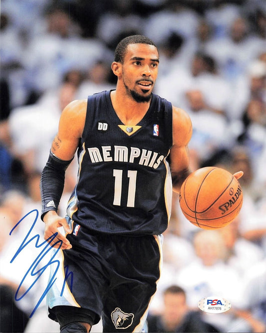 Mike Conley signed 8x10 photo PSA/DNA Memphis Grizzlies Autographed