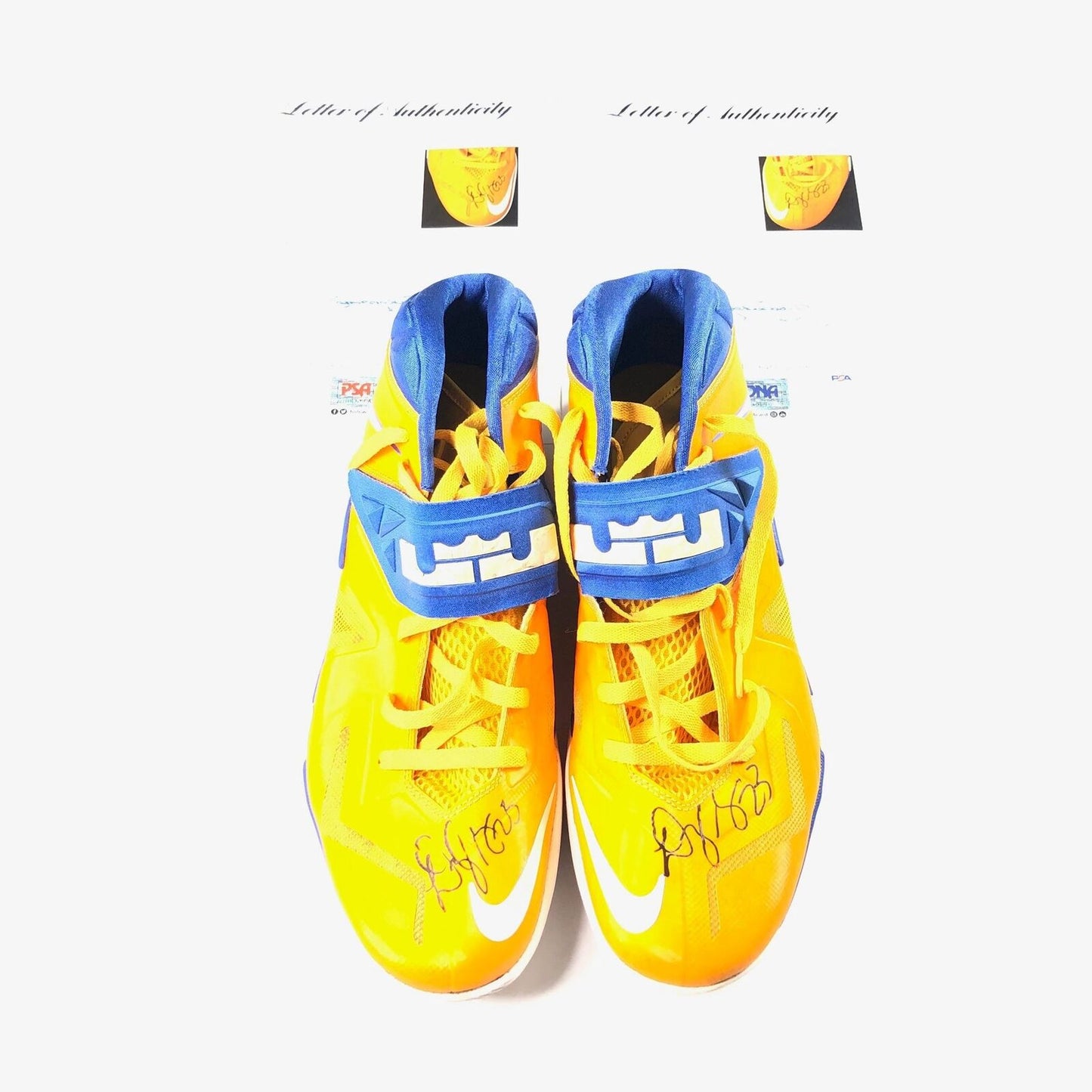 Draymond Green Signed Shoes PSA/DNA LOA Warriors Autographed Sneaker