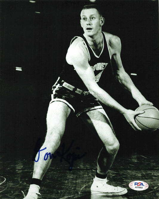 Don Kojis signed 8x10 photo PSA/DNA Marquette Golden Eagles Autographed