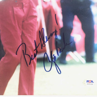 Chip Beck Signed 11x14 Photo PSA/DNA Autographed