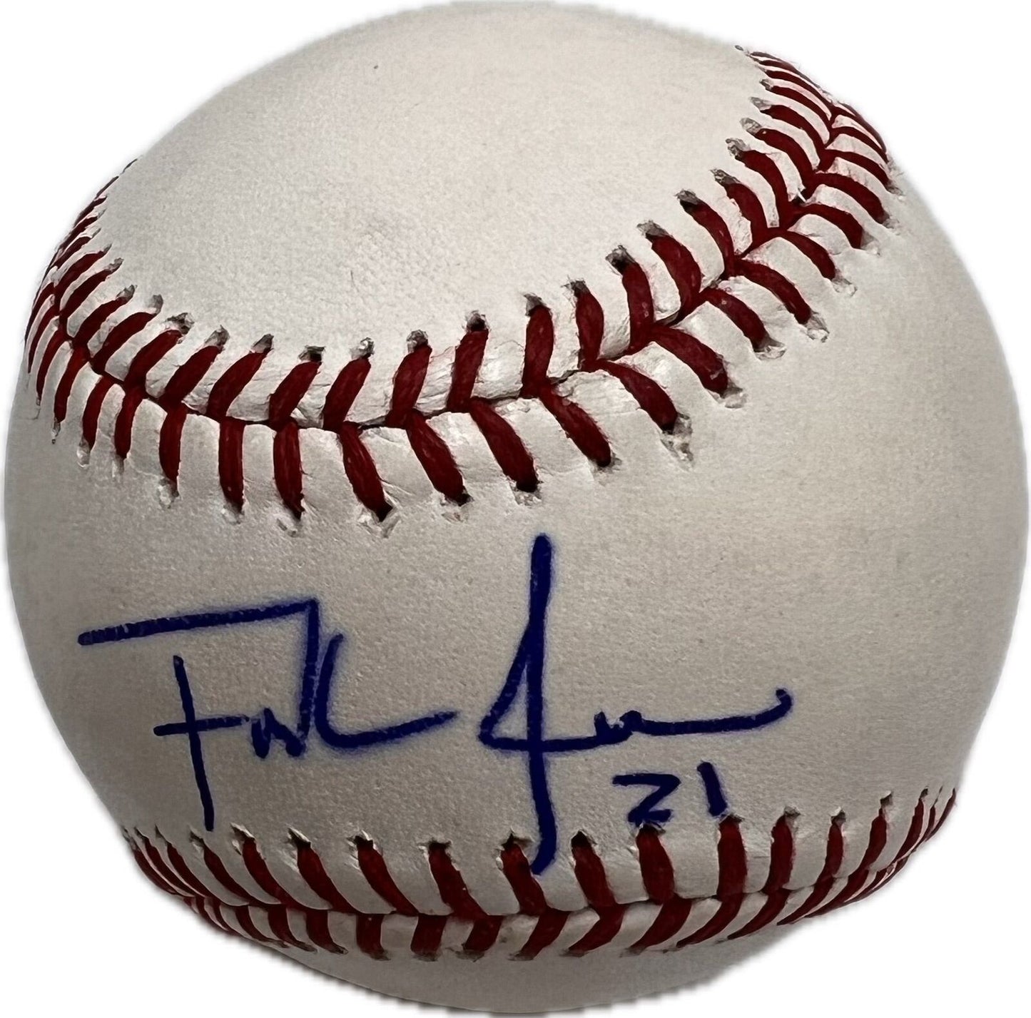 FRANK GORE signed baseball PSA/DNA autographed