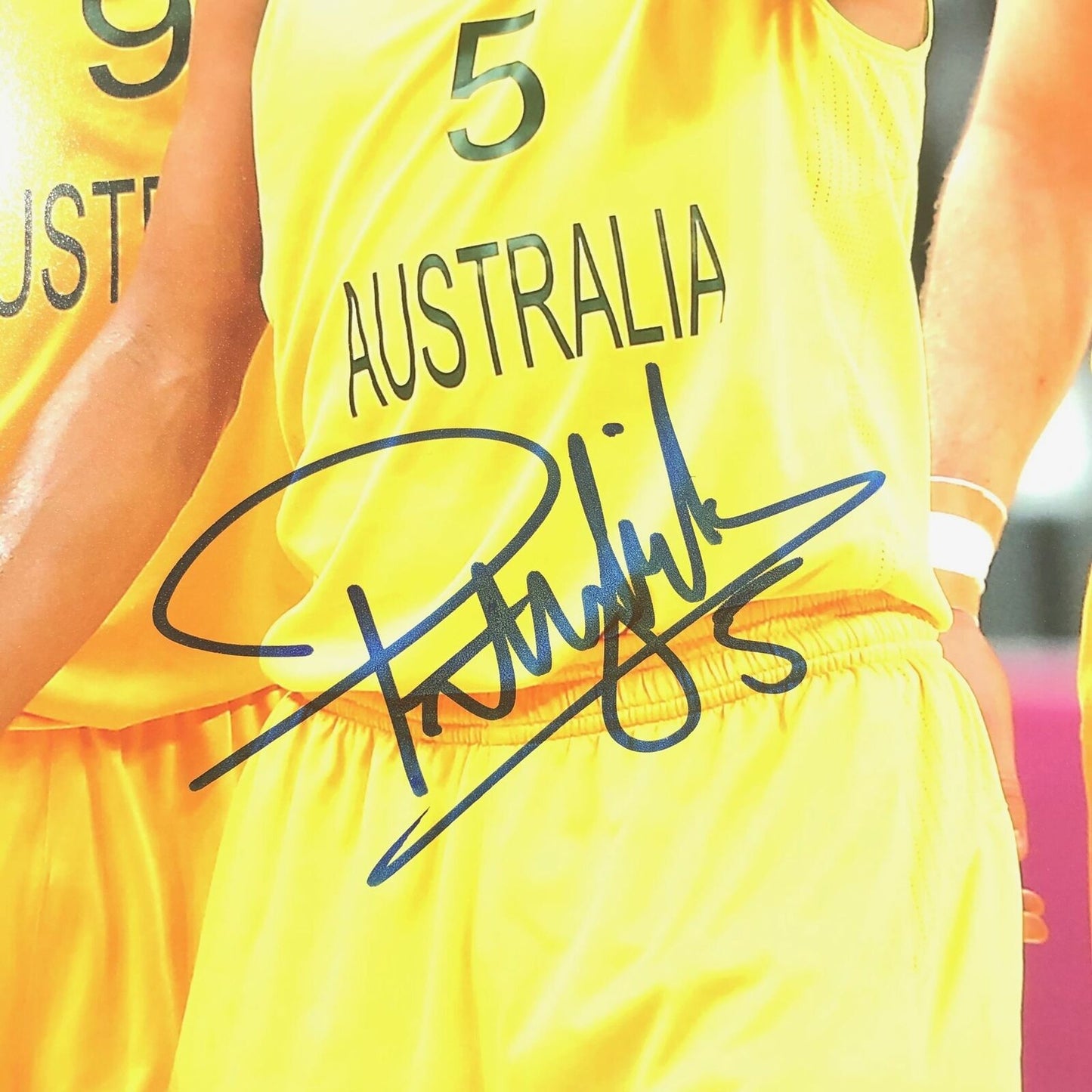 Patty Mills signed 11x14 photo PSA/DNA Australia Autographed Spurs