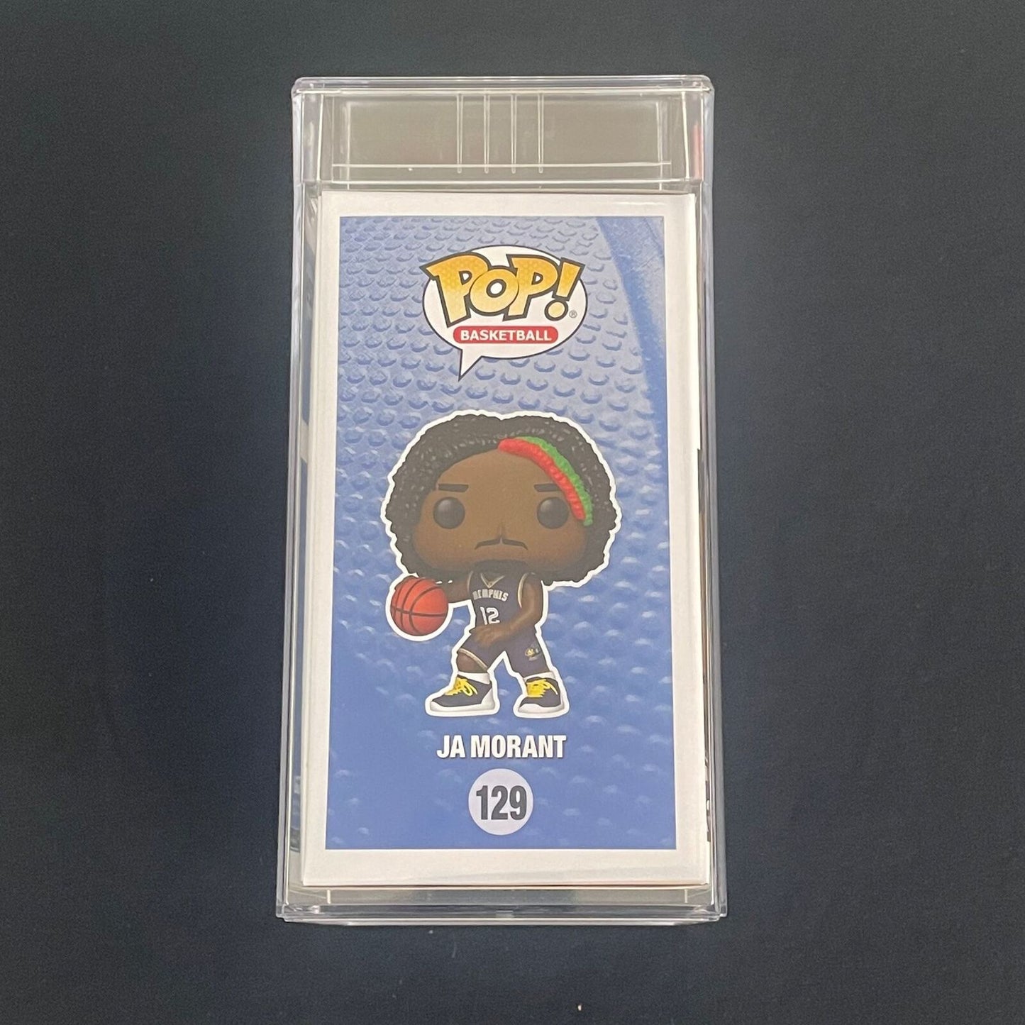 Ja Morant Funko Pop #129 PSA NM-MT 9 FASC Grizzlies