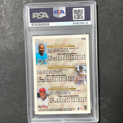 1997 Topps #258 Juan Encarnacion Signed Card PSA Slabbed Auto Tigers