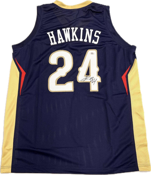 Jordan Hawkins signed jersey PSA/DNA New Orleans Pelicans Autographed