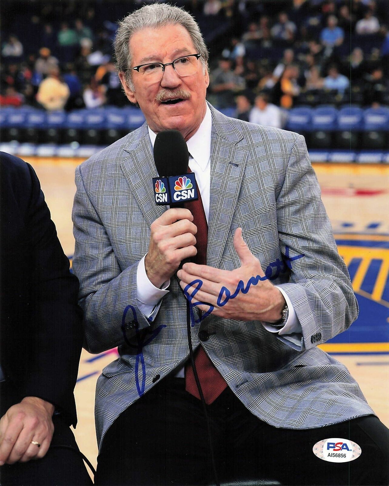 Jim Barnett signed 8x10 photo PSA/DNA Golden State Warriors Autographed