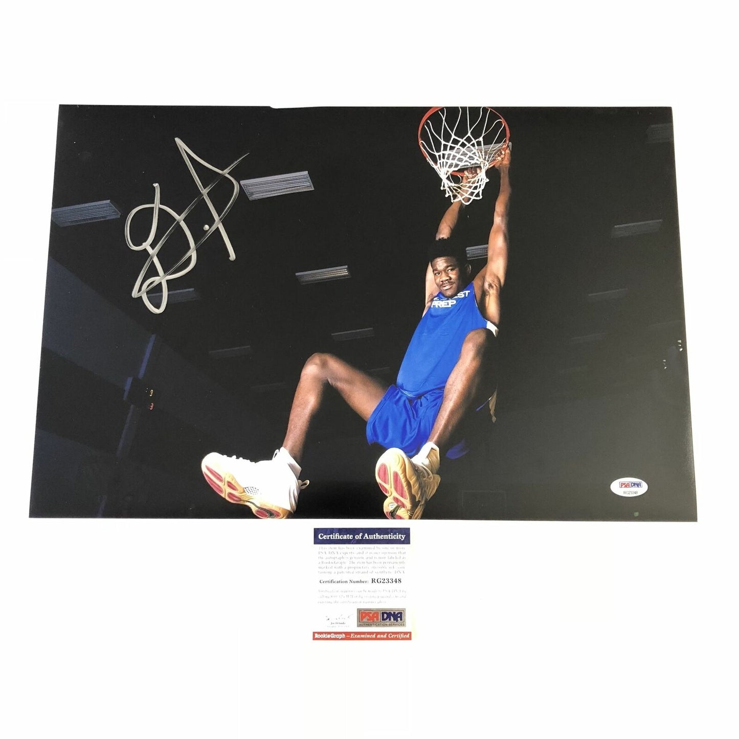 DeAndre Ayton signed 12x18 photo PSA/DNA Phoenix Suns Autographed