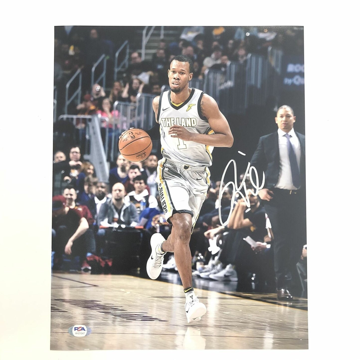 Rodney Hood Signed 11x14 photo PSA/DNA Portland Trail Blazers Cavs Autographed