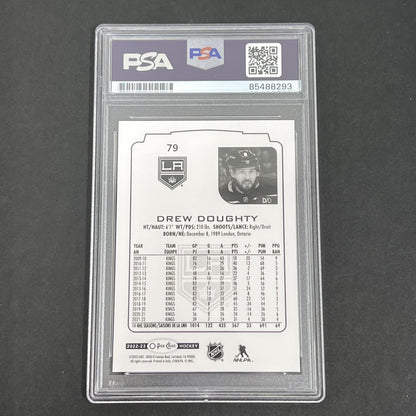 2022 #79 Drew Doughty signed card PSA
