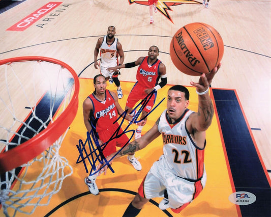 Matt Barnes signed 8x10 photo PSA/DNA Golden State Warriors Autographed