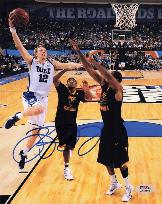 Kyle Singler signed 8x10 photo PSA/DNA Duke Blue Devils Autographed