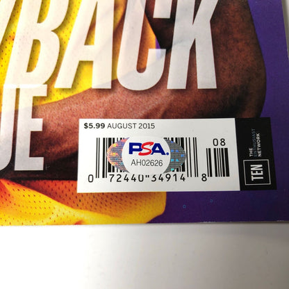 Kobe Bryant Signed Slam Magazine PSA/DNA Autographed Lakers