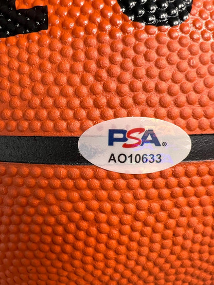 Reed Sheppard Signed Basketball PSA/DNA Autographed Kentucky Wildcats Houston Ro