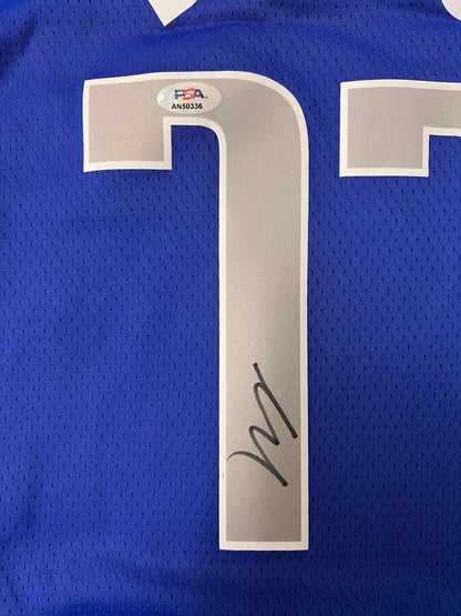 Luka Doncic signed jersey PSA/DNA Dallas Mavericks Autographed