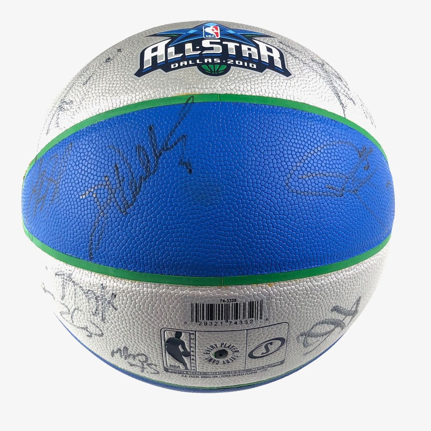 2010 NBA All Star Signed Basketball PSA/DNA Autographed Ball LOA