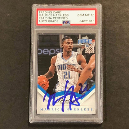 2013-14 Panini Prestige #106 Moe Harkless Signed Card AUTO PSA Slabbed Magic