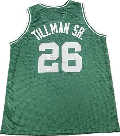 Xavier Tillman Sr. Signed Jersey Boston Celtics Autographed