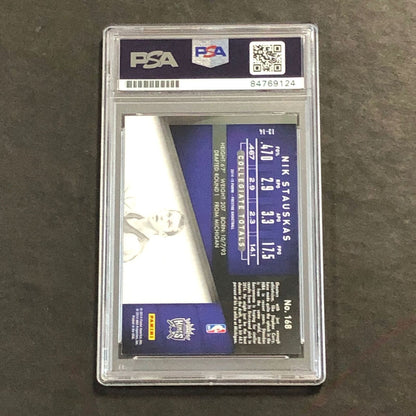 2014-15 Panini Prestige #168 Nik Stauskas Signed Card AUTO 10 PSA Slabbed RC Kin