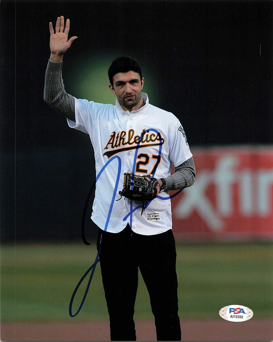 Zaza Pachulia signed 8x10 photo PSA/DNA Autographed Golden Sate Warriors