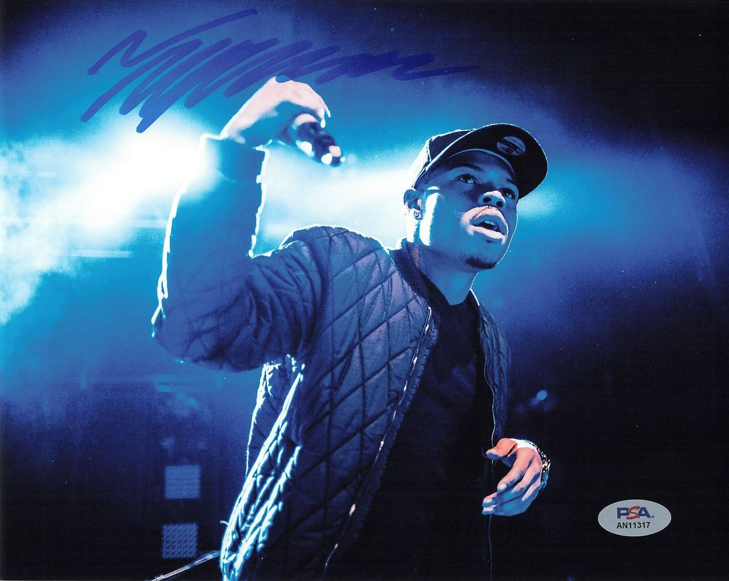 Taylor Bennett signed 8x10 photo PSA/DNA Autographed Rap