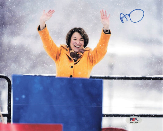 Amy Klobuchar signed 8x10 photo PSA/DNA Autographed Politician