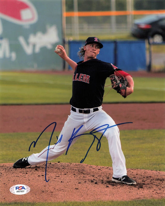 Michael Kopech signed 8x10 photo Chicago White Sox PSA/DNA Autographed