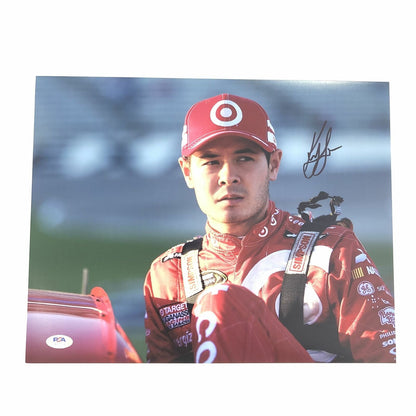 Kyle Larson Signed 11x14 Photo PSA/DNA Autographed NASCAR