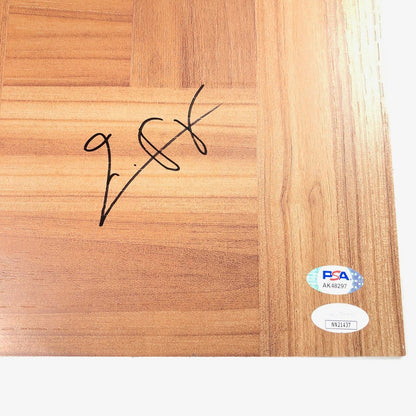 Saddiq Bey Signed Floorboard JSA Detroit Pistons Autographed