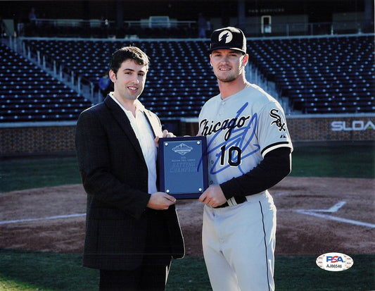 ADAM ENGEL signed 8x10 photo Chicago White Sox PSA/DNA Autographed