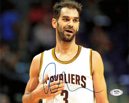 Jose Calderon signed 8x10 photo PSA/DNA Cleveland Cavaliers Autographed