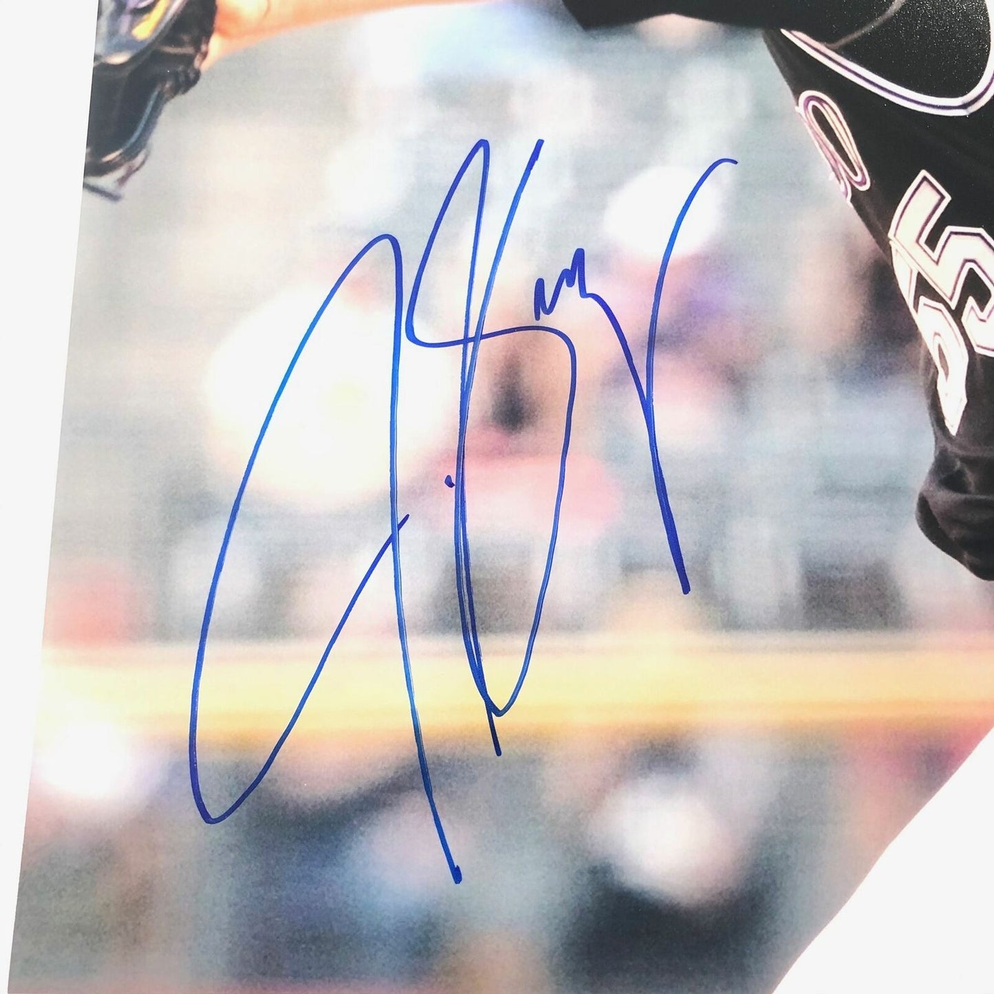 John Gray signed 11x14 Photo PSA/DNA Rockies autographed