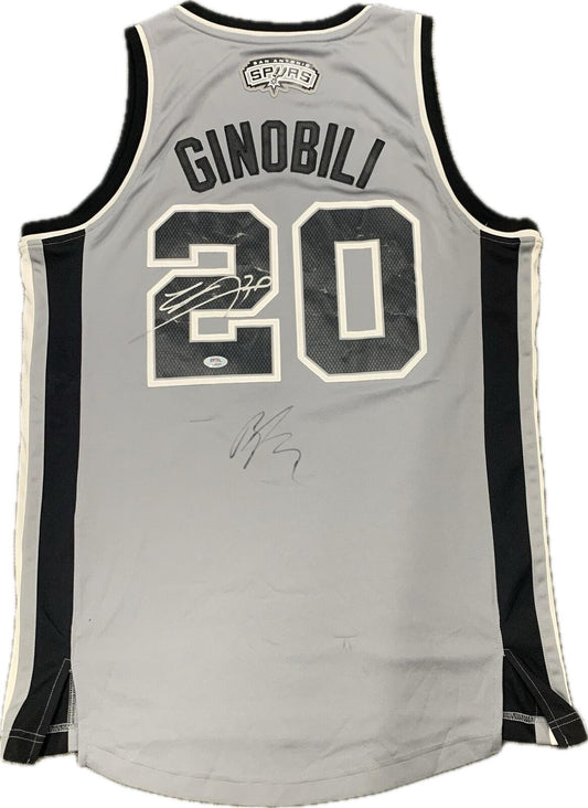 Manu Ginobili Autographed Signed jersey PSA/DNA San Antonio Spurs Autographed