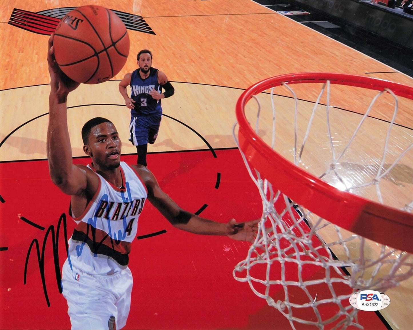 Maurice Harkless signed 8x10 photo PSA/DNA Portland Trailblazers Autographed