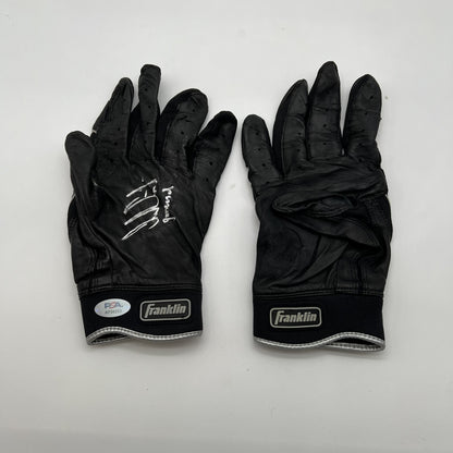 Jack Suwinski Signed Pittsburgh Pirates Batting Gloves PSA