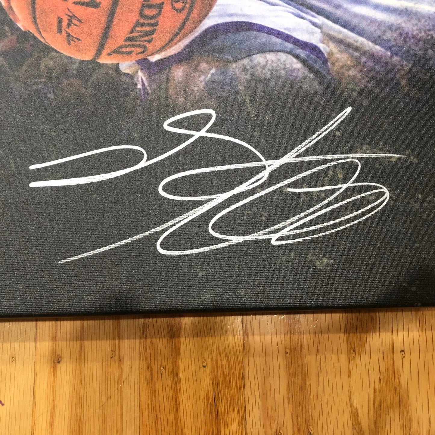 De'Aaron Fox signed 16x20 canvas PSA/DNA Sacramento Kings Autographed