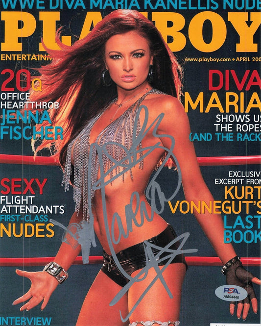 Maria Kanellis signed 8x10 photo PSA/DNA WWE Autographed Wrestling Sexy