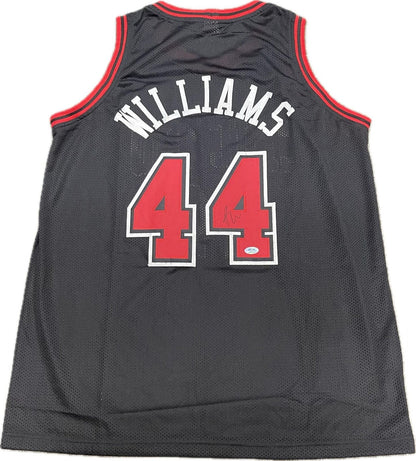 Patrick Williams signed jersey PSA/DNA Chicago Bulls Autographed