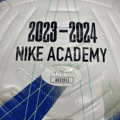 Axel Disasi, Marc Guiu, Wesley Fofana Signed Soccer Ball Chelsea JSA Autograph