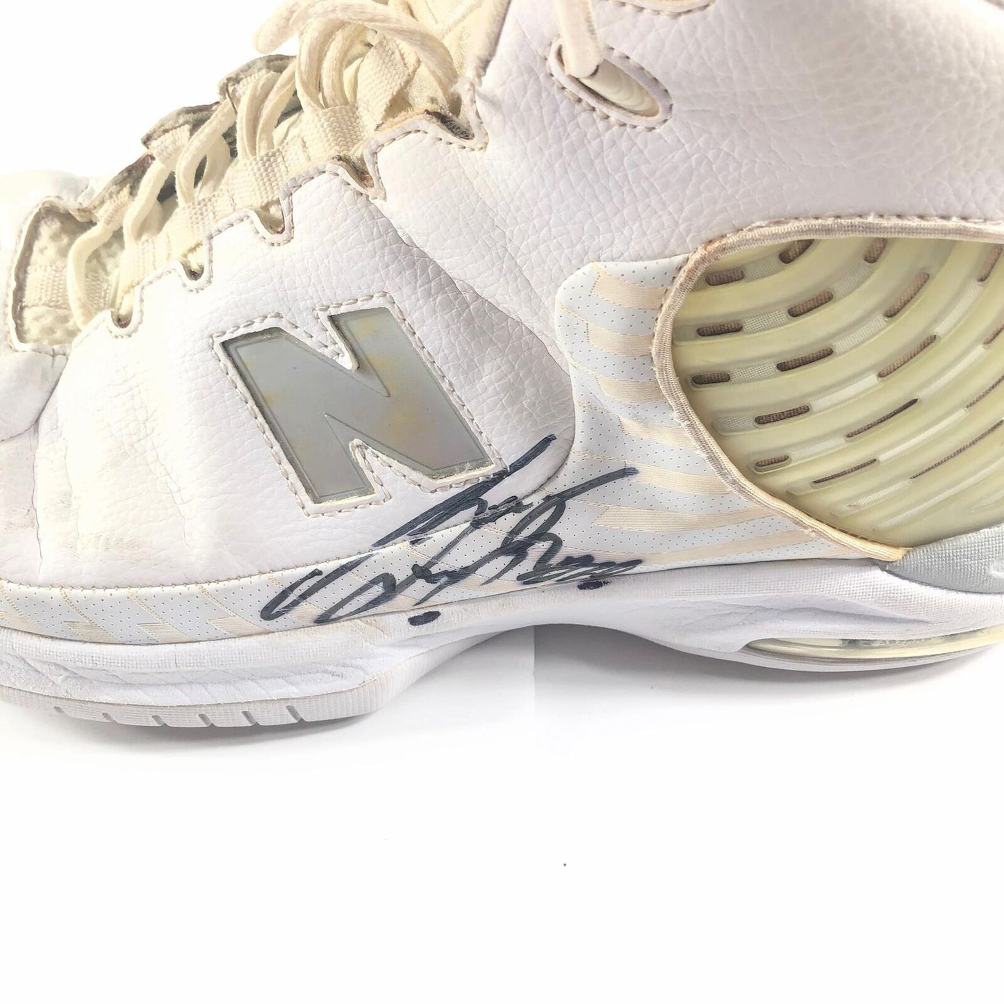 MACIEJ LAMPE Signed New Balance Shoe PSA/DNA Rockets Autographed Sneaker