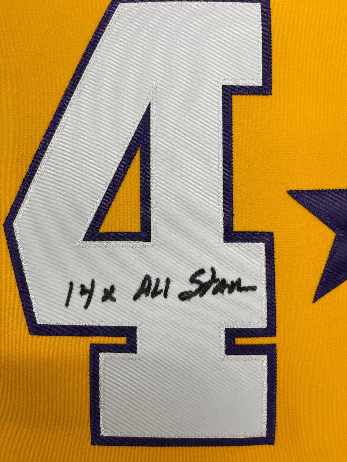 Jerry West Signed All-Star Jersey PSA/DNA Auto 10 Lakers Autographed