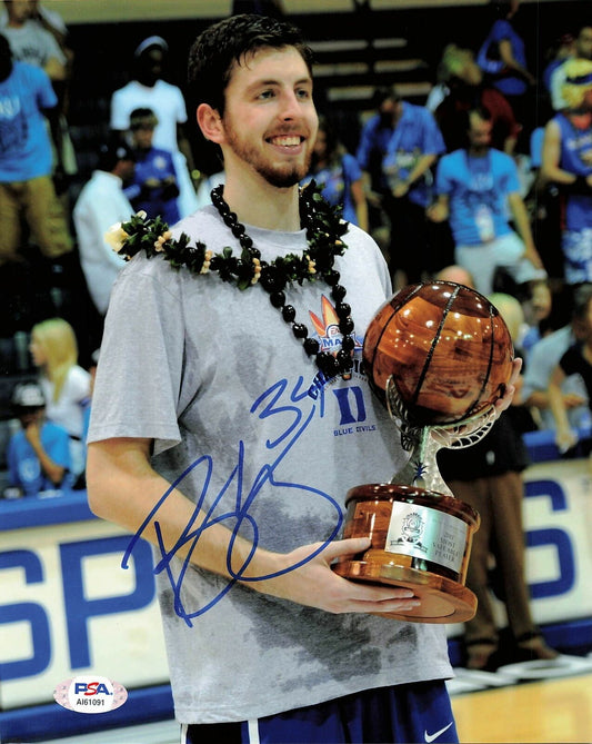 RYAN KELLY signed 8x10 photo PSA/DNA Duke Lakers Autographed