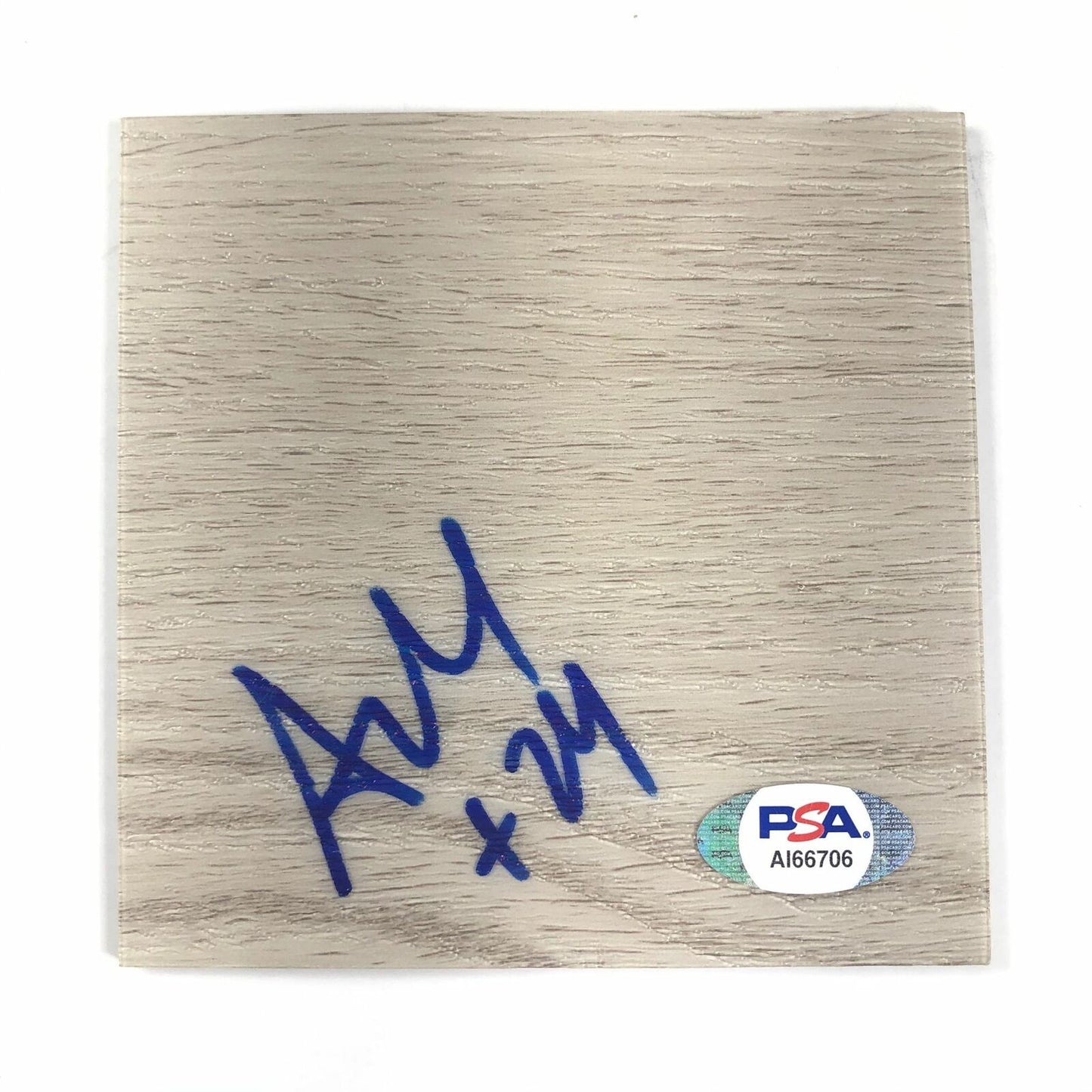 Andre Miller Signed Floorboard PSA/DNA Autographed Denver Nuggets