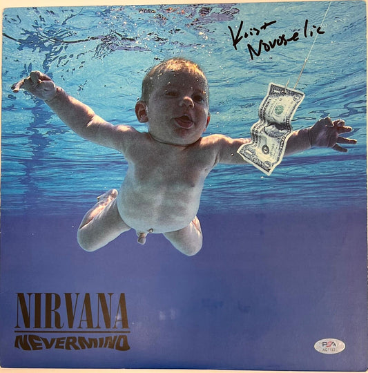 Krist Novoselic Signed Nirvana LP Vinyl PSA/DNA Album autographed Nevermind