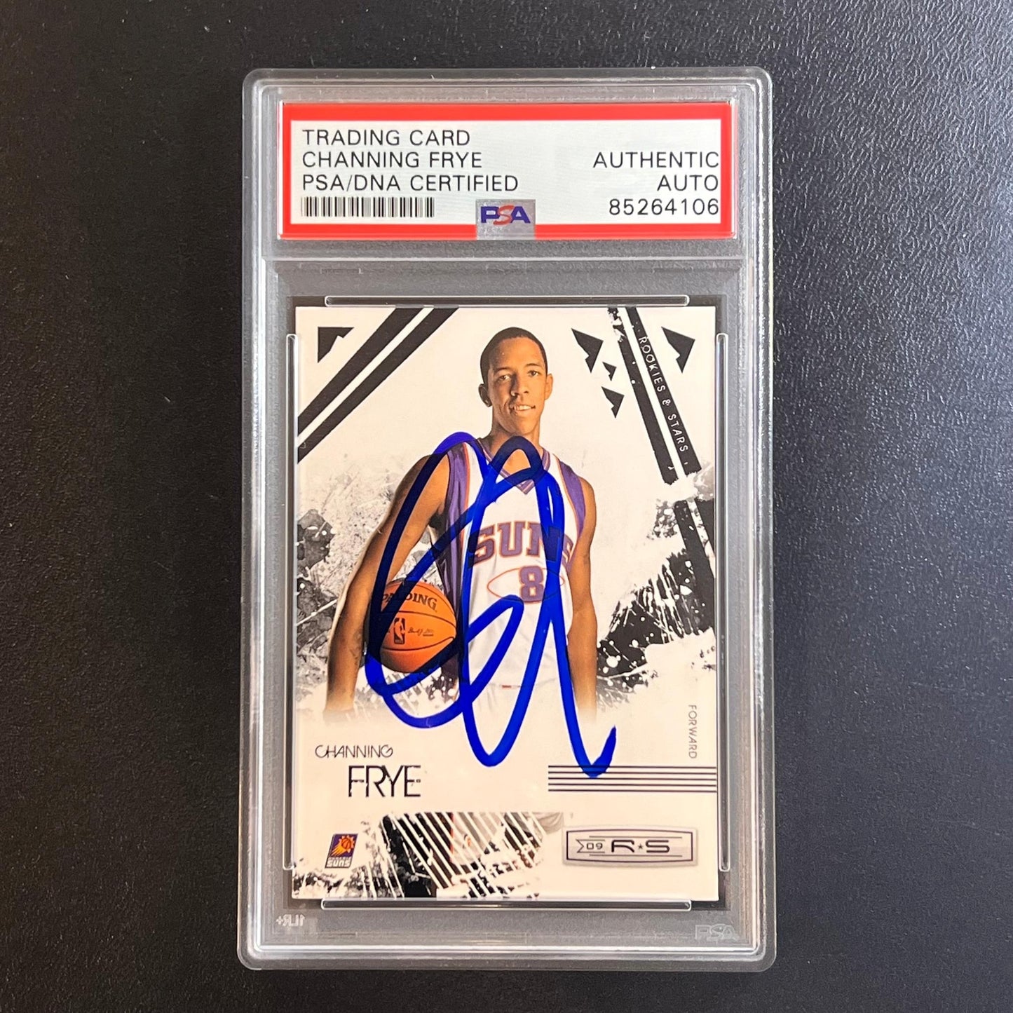 2009-10 Panini Rookies & Stars #79 Channing Frye Signed Card AUTO PSA Slabbed Su
